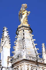 Bordeaux Notre Dame d'Aquitaine tour Pey Berland | Photo Bernard Tocheport