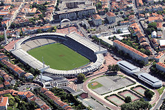 Vue aérienne du stade Chaban Delmas (Lescure) - photo 33-bordeaux.com