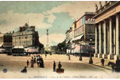 Carte Postale place de la Comédie