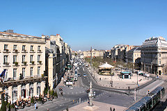 Bordeaux place de la comédie et allées de Tourny | Photo Bernard Tocheport