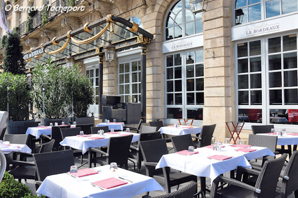 Terrasse Le Bordeaux place de la Comédie | Photo Bernard Tocheport