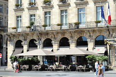 Bordeaux terrasse de la place de la comédie | Photo Bernard Tocheport