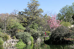 Bordeaux le jardin fleuri et verdoyant de la place Gambetta | Photo Bernard Tocheport