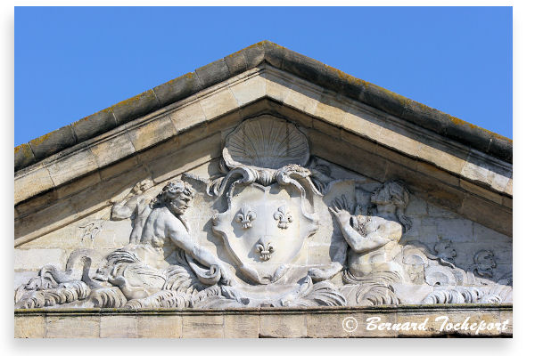 Bordeaux dieux marins porte d'Aquitaine place de la Victoire | Photo Bernard Tocheport