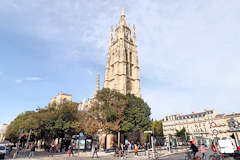 Bordeaux arbres au pied de la tour Pey Berland | Photo Bernard Tocheport 