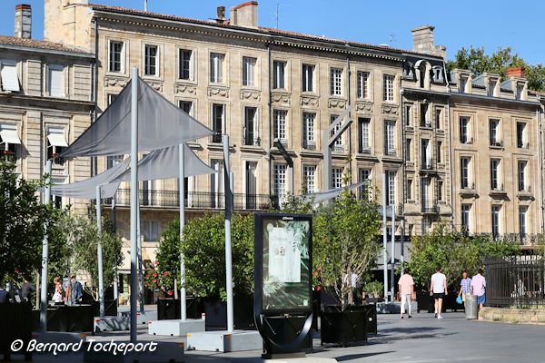 Bordeaux façades de la place Pey Berland | Photo Bernard Tocheport 