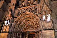 Bordeaux façade de la cathédrale et vidéo animation | Photo Bernard Tocheport 