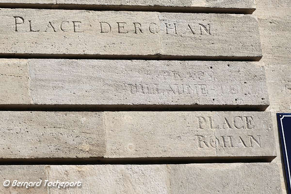 Bordeaux ancienne place Derchan et Guillaume Tell | Photo Bernard Tocheport 