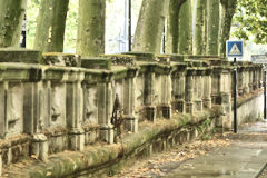 Bordeaux perspective sur la balustrade des Quinconces | Photo Bernard Tocheport