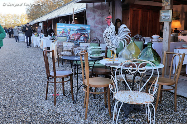 Bordeaux allée de la foire à la brocante place des Quinconces | Photo Bernard Tocheport