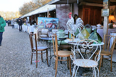 Bordeaux allée de la foire à la brocante place des Quinconces | Photo Bernard Tocheport