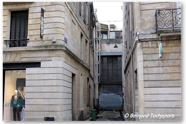 Ilot Cheverus avant projet place Sainte Catherine : 33-bordeaux.com