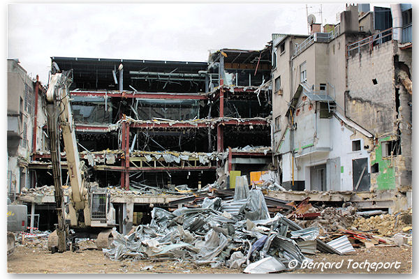 Ilot Cheverus avant projet place Sainte Catherine : 33-bordeaux.com