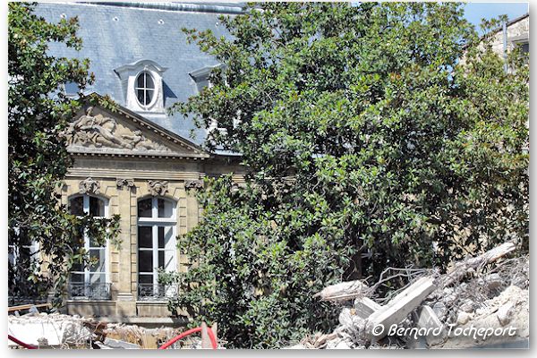 Ilot Cheverus avant projet place Sainte Catherine : 33-bordeaux.com