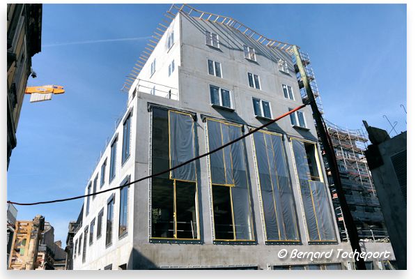 Ilot Cheverus avant projet place Sainte Catherine : 33-bordeaux.com