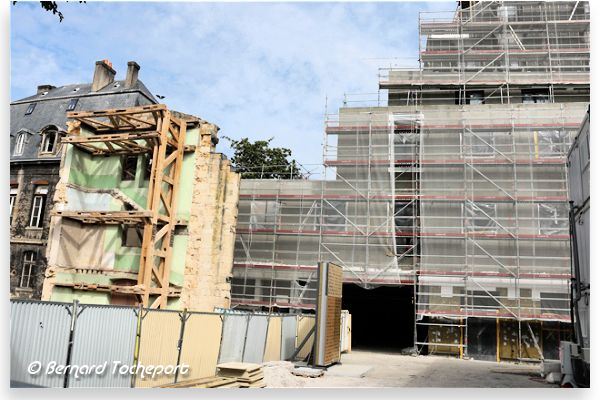 Ilot Cheverus avant projet place Sainte Catherine : 33-bordeaux.com