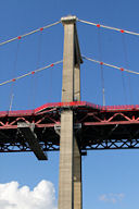 Bordeaux : pylône du pont d'Aquitaine