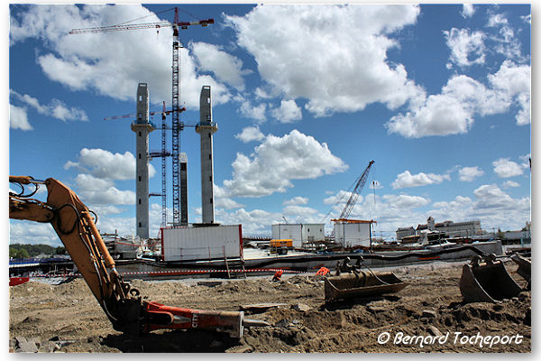 Construction du pont Bacalan Bastide : 33-bordeaux.com