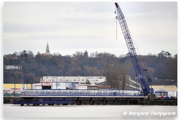 Construction du pont Bacalan Bastide : 33-bordeaux.com