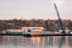 Zone de travaux pont Bacalan Bastide à Bordeaux | 33-bordeaux.com