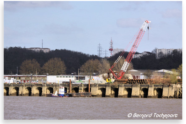 Construction du pont Bacalan Bastide : 33-bordeaux.com