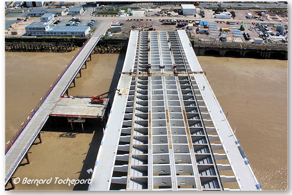 Construction du pont Bacalan Bastide : 33-bordeaux.com