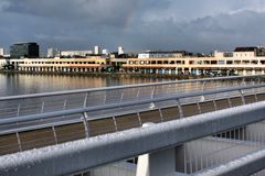 Quai des marques vus du pont Chaban Delmas -  photo 33-bordeaux.com