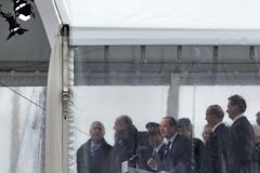 Pont Chaban Delmas discours du président Françoix Hollande -  photo 33-bordeaux.com