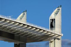 Pont Chaban Delmas travée levante et poulies -  photo 33-bordeaux.com