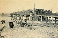Ancienne carte Postale pont Gustave Eiffel