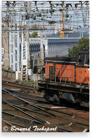 Motrice en sortie de gare Saint Jean  | Photo Bernard Tocheport