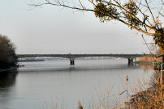 Bordeaux berges de la Garonne et pont François Mitterrand | Photo Bernard Tocheport