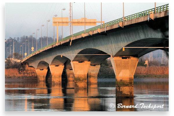 Bordeaux piliers et voutes du pont François Mitterrand | Photo Bernard Tocheport