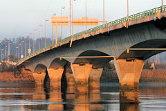 Bordeaux piliers et voutes du pont François Mitterrand | Photo Bernard Tocheport