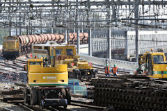 Bordeaux gare Saint Jean, raccordement du pont Garonne | Photo Bernard Tocheport