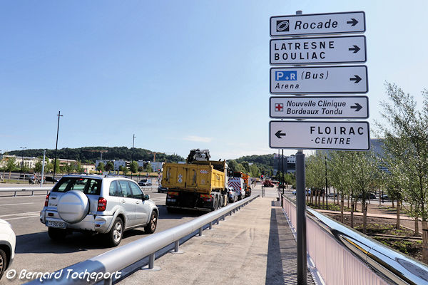Bordeaux destinations rive droite du pont Simone Veil | Photo Bernard Tocheport