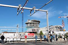 BORDEAUX fermeture pont tournant au tramway | Photo Bernard Tocheport