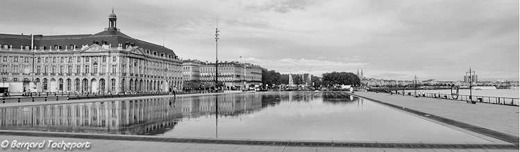 Panoramique miroir d'eau confinement Covid | Photo Bernard Tocheport