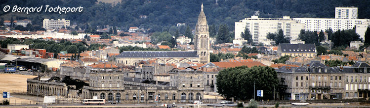 Photo archive bordeaux ancienne gare d'Orléans en 1990