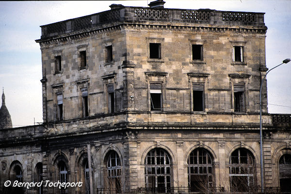 Bordeaux l'ancienne gare d'Orléans telle qu'elle était en 1990 | 33-bordeaux.com
