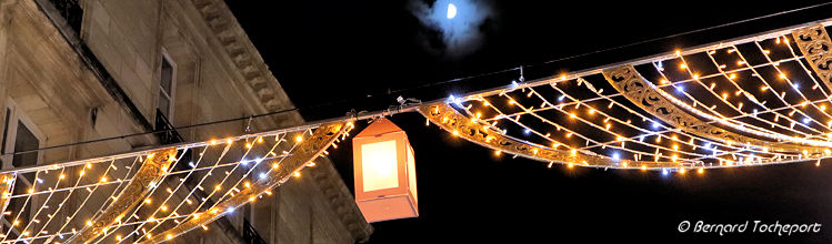 Illuminations Noël rue Sainte Catherine | Photo Bernard Tocheport