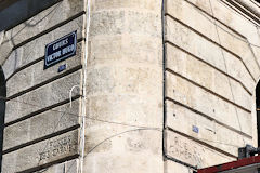 Bordeaux angle anciens Fossés des Carmes et rue du Cahernan | Photo Bernard Tocheport