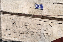 Bordeaux rue du Cahernan ancien nom rue Sainte Catherine | Photo Bernard Tocheport