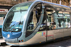 Bordeaux tram ligne A destination Sainte Catherine | Photo Bernard Tocheport