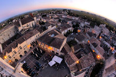 Saint Emilion le jour se lève