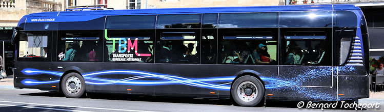 Essai du Bluebus Bolloré sur la ligne 15 | Photo Bernard Tocheport