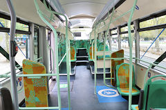 Bordeaux intérieur Heuliez Bus électrique | photo Bernard Tocheport