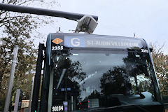 Station de recharge Bus électrique VDL modèle CITEA | Photo Bernard Tocheport