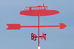 Bordeaux girouette navette fluviale Le Bato | Photo Bernard Tocheport