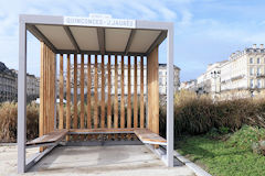 Bordeaux station Quinconces Jean Jaurès navette fluviale Le Bato | Photo Bernard Tocheport